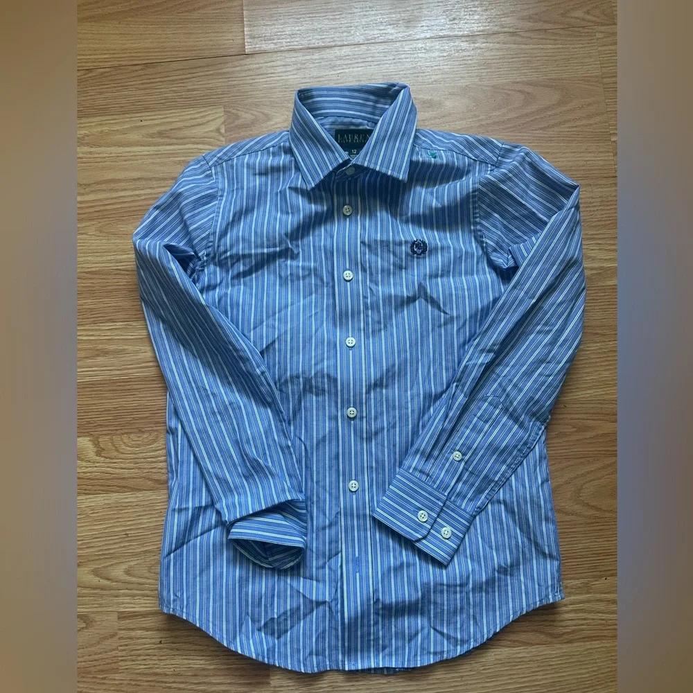 Ralph Lauren Boys Long Sleeve Shirt 12